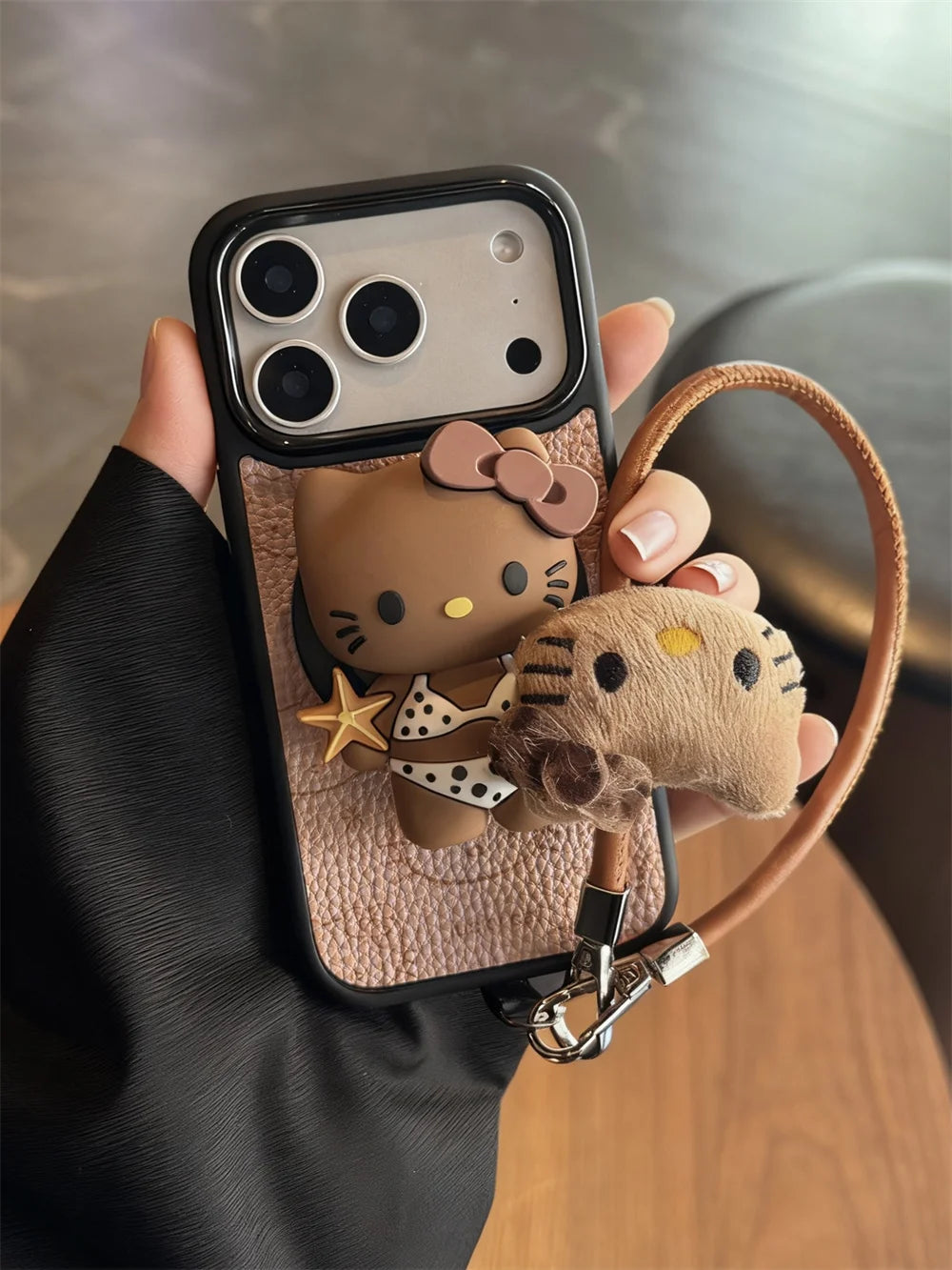 Cute Polka Dot HelloKitty Case For All iPhone Cute Polka Dot HelloKitty Case For All iPhone