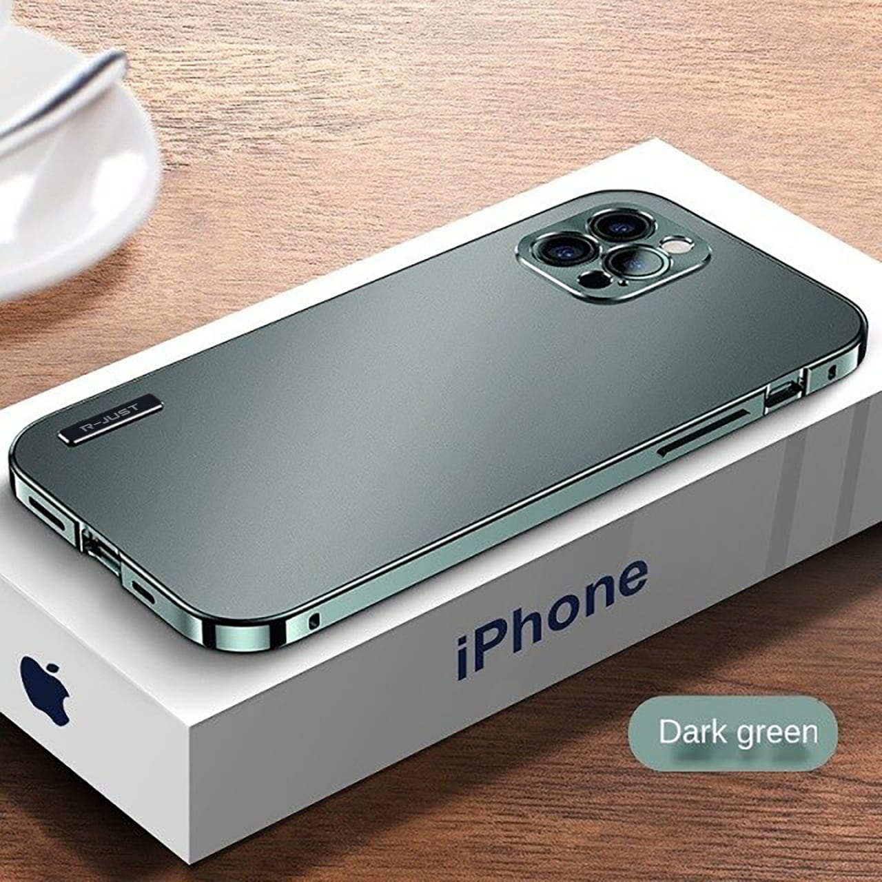 Luxury aluminum alloy metal magnetic protective case for iPhone - Limitless 3.0 Green / iPhone 15 Pro Max - sky-case