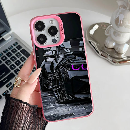 BMW Silver Shell Case for iPhone - sky-case