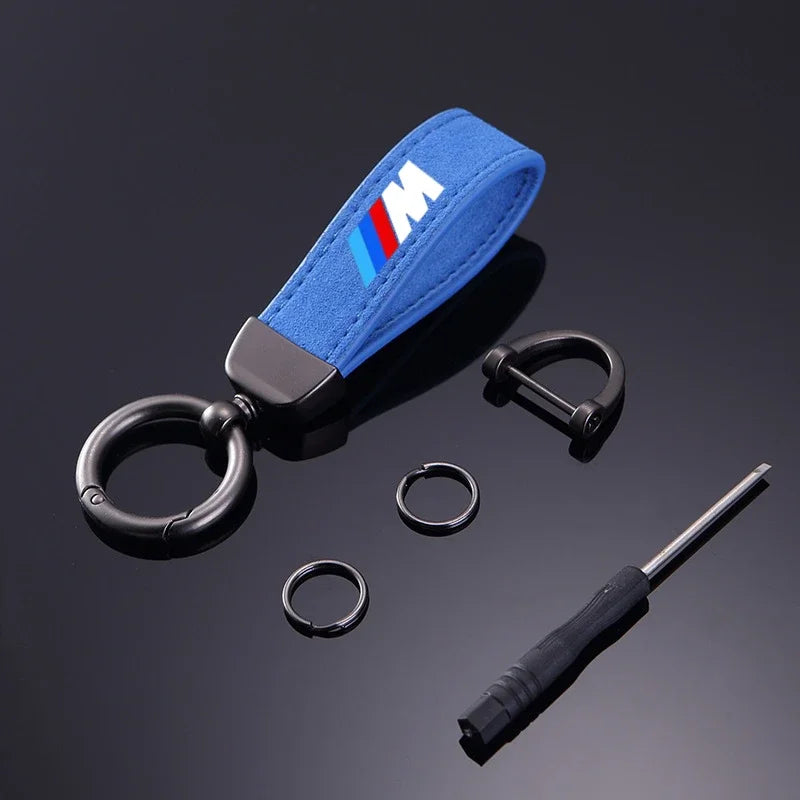 Suede Key Ring for BMW - sky-case