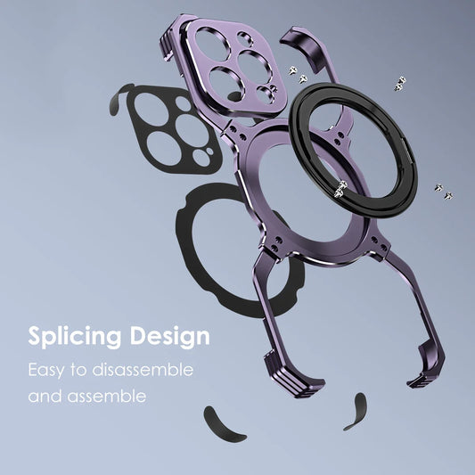 Luxury Full Metal 360° Magnetic Cover - sky-case