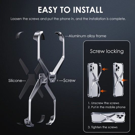 Luxury Aluminum Protect Phone Cover - sky-case