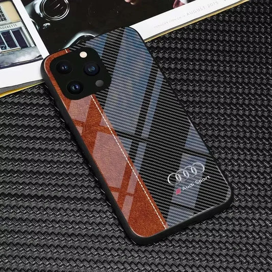 Audi Back Glass Hard Cover - sky-case