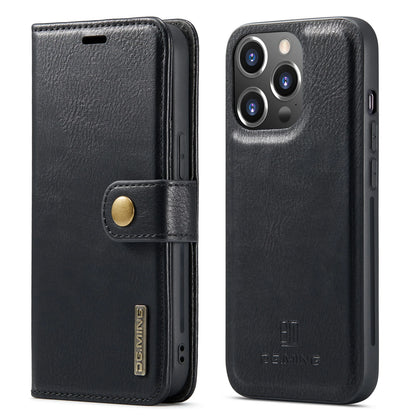 Leather Phone Case For iPhone 15 14 13 11 Pro Max Card Holder Wallet Cover High Quality Leather / Black / iPhone 12 Mini - sky-case