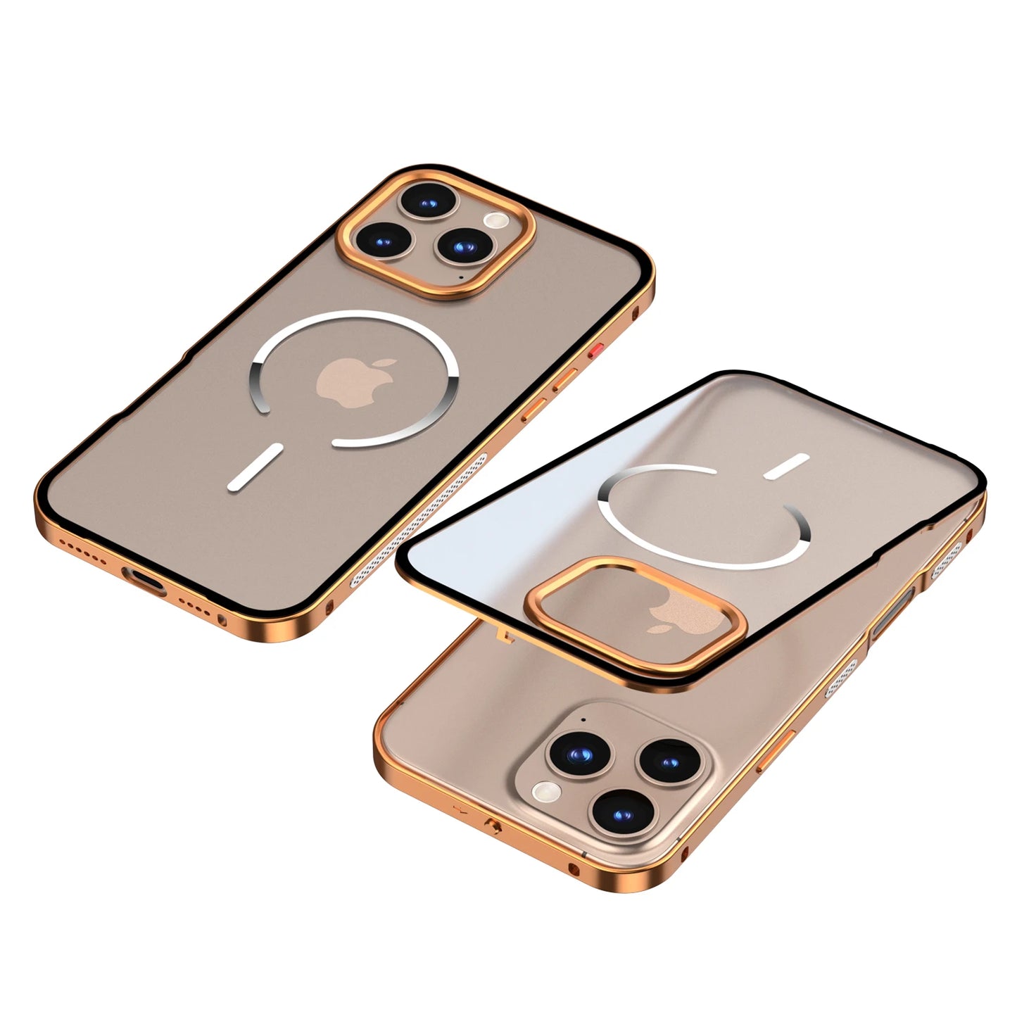 Elegant Gold Design with Lens Protection - sky-case
