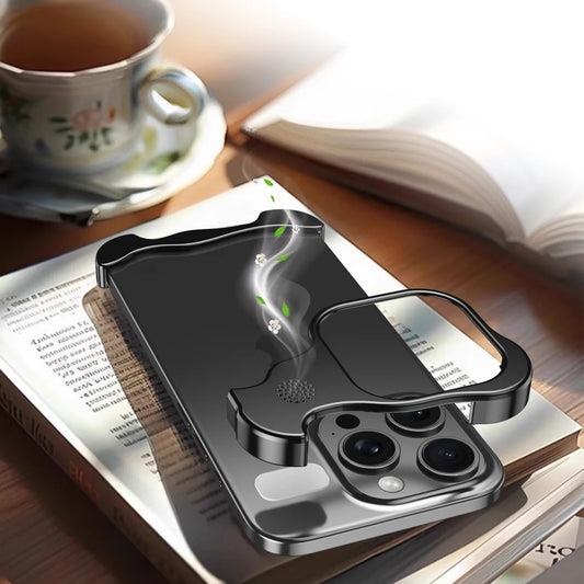 Fashion Irregular Aluminum Alloy Bumper Cove - sky-case