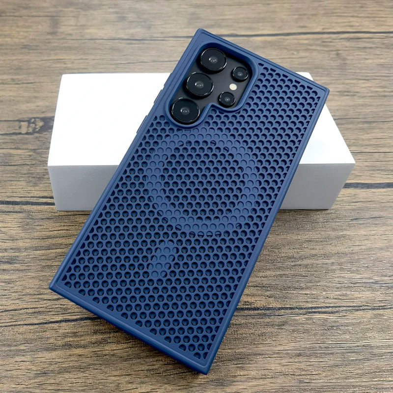 Luxury Heat Resistant Plastic Case for Samsung Galaxy with Magsafe Charging - sky-case