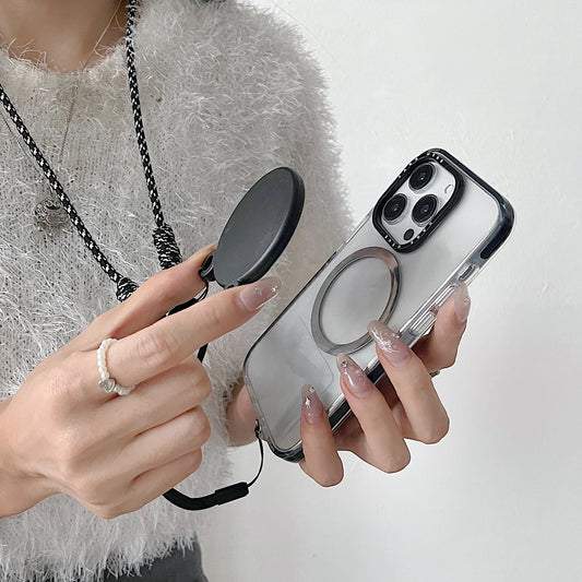 Magnetic Neck Stand with Bear Head for iPhone - sky-case