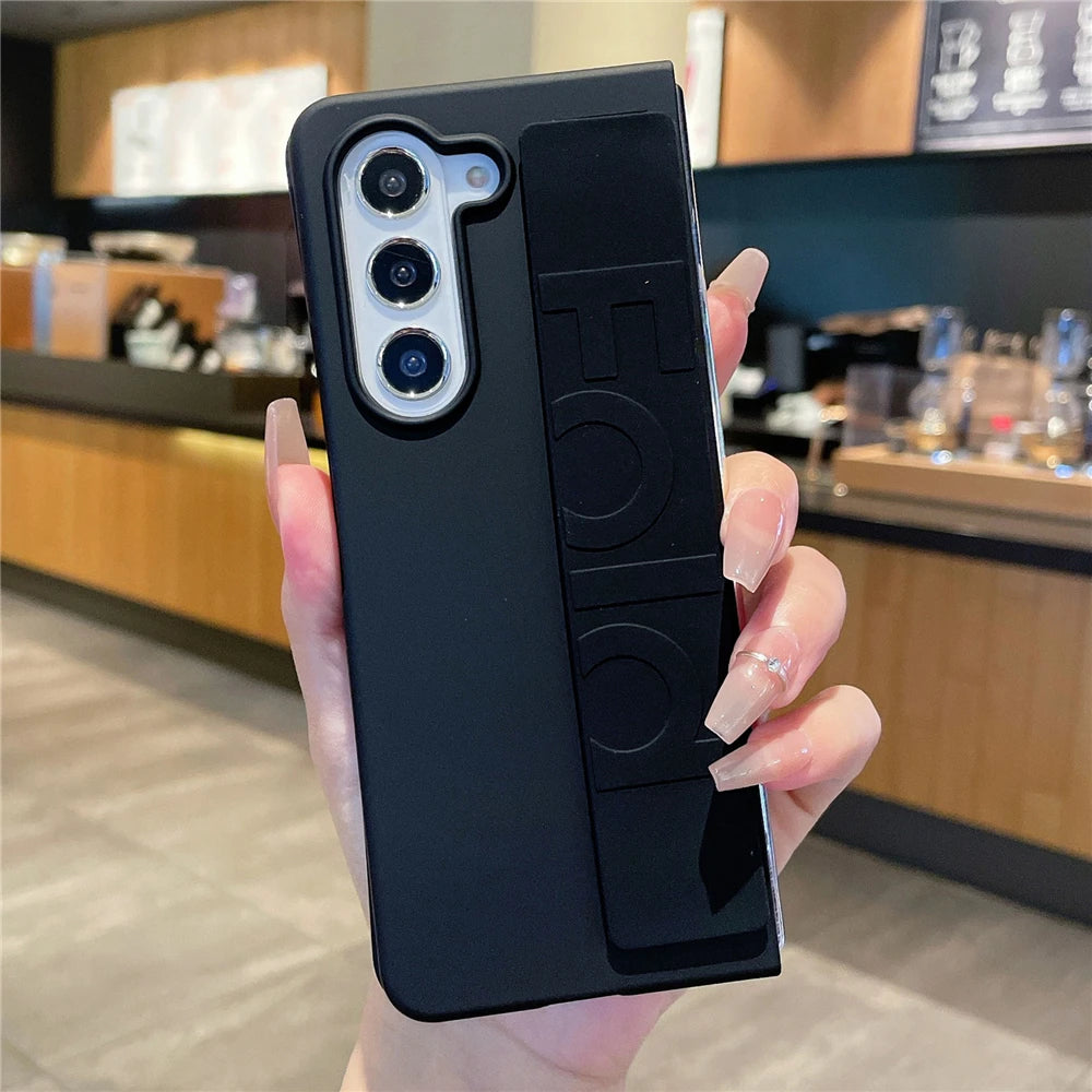 Luxury Soft Silicone Phone Case with Wrist Strap for Samsung - sky-case