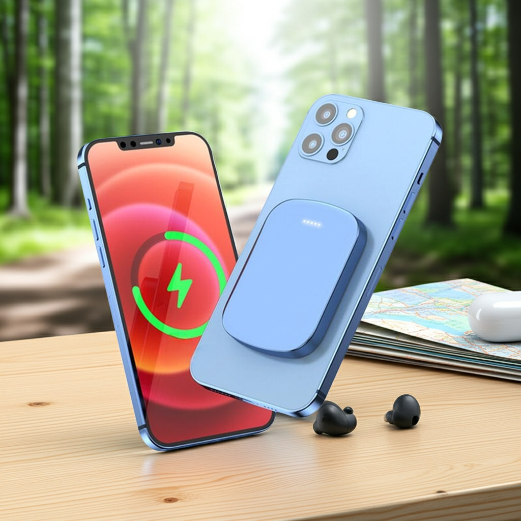 10000mAh Magnetic Wireless Power Bank - Compatible with All Phone Models