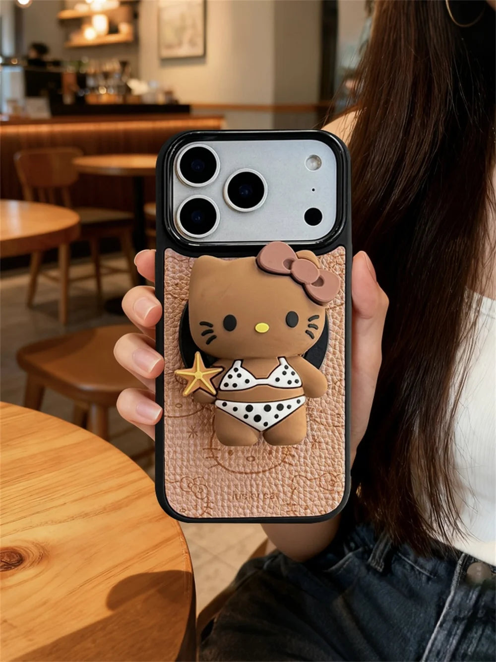 Cute Polka Dot HelloKitty Case - sky-case