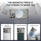 Luxury Titanium Magnetic 360° Stand Rimless Cover - sky-case