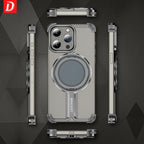 Luxury Titanium Magnetic 360° Stand Rimless Cover - sky-case