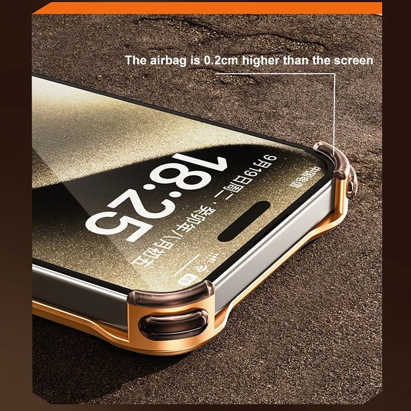 Luxury Aluminum Alloy Frameless Air Bag Cover - sky-case