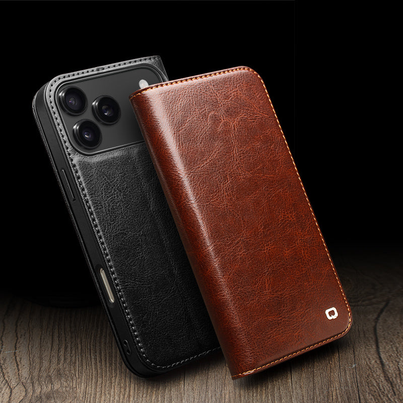 Luxury Leather Wallet Design Case - sky-case