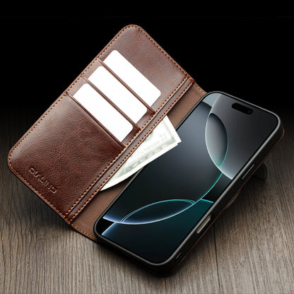 Luxury Leather Wallet Design Case - sky-case