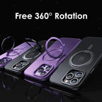 Luxury Magnetic Stand 360° Rotation Ring Holder Phone Cover - sky-case