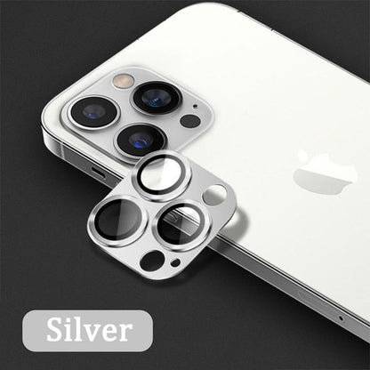 Full Cover Camera Lens Protector on For iPhone 15 14 13 Series Tempered Glass