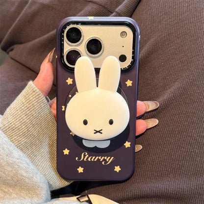 Kawaii Star 3D Bunny MagSafe Case - sky-case