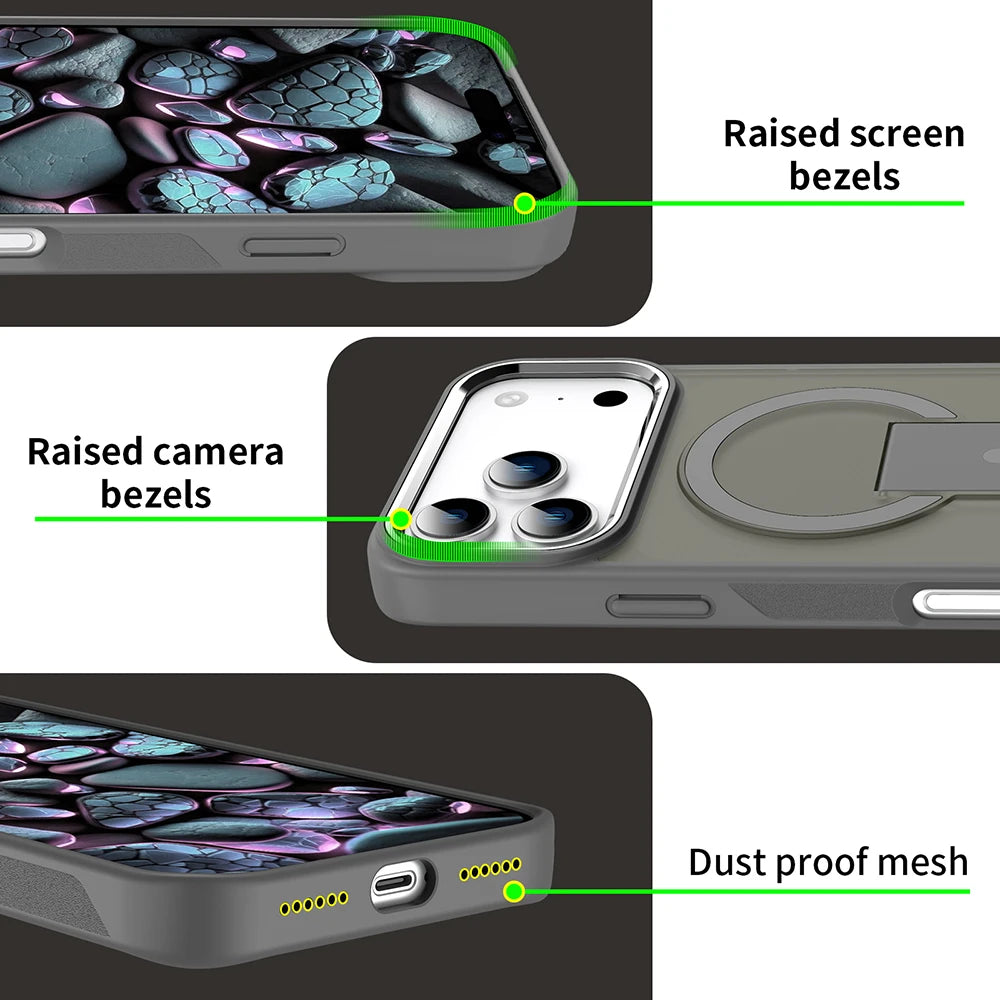 Luxury Magnetic Matte Case - sky-case