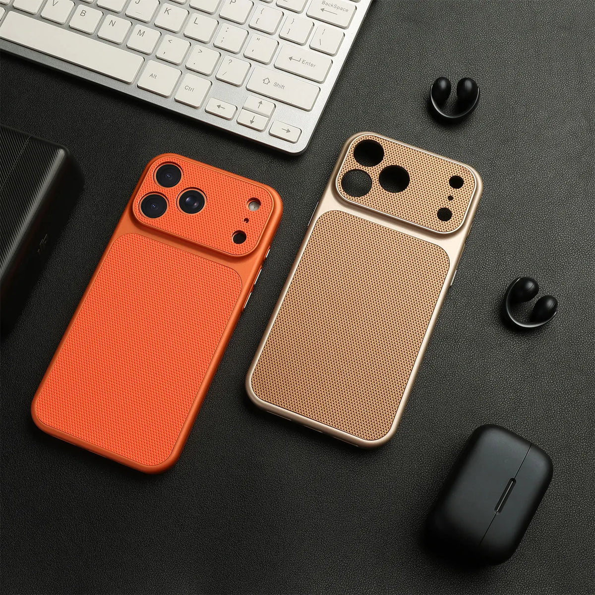 Luxury Leather MagSafe Magnetic Case - sky-case