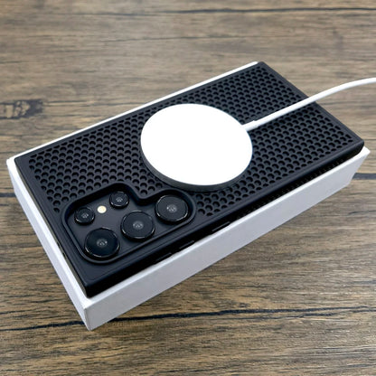 Luxury Heat Resistant Plastic Case for Samsung Galaxy with Magsafe Charging - sky-case