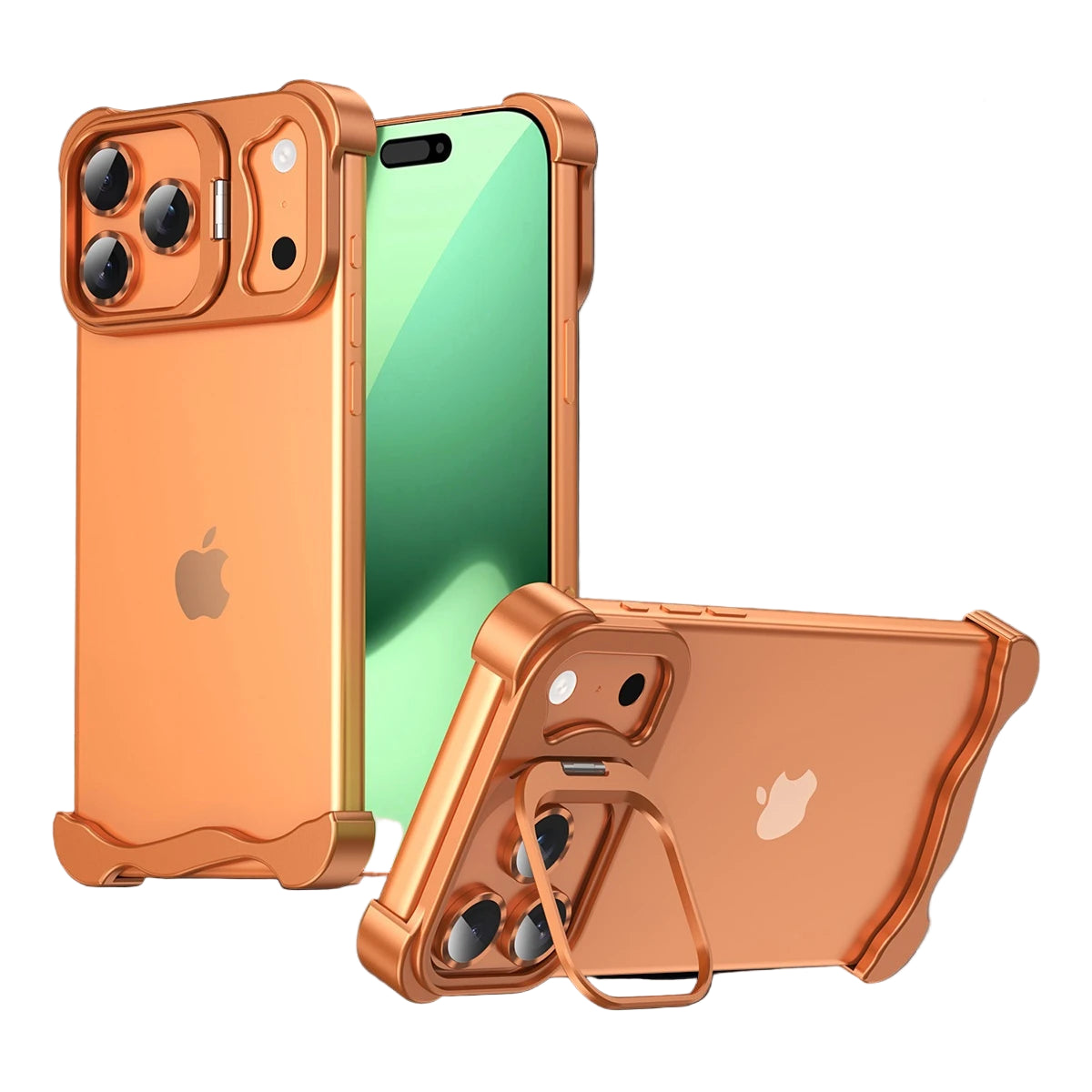 Metal Case with Shockproof Lens Holder and Heat Dissipation, Suitable for iPhone - sky-case
