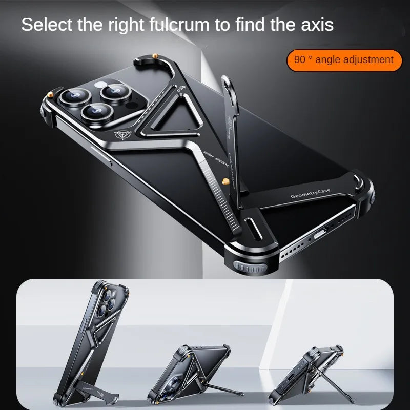 Luxury Aluminum Stand Phone Cover - sky-case