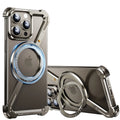 Luxury Aluminum Alloy Frame 360° Rotation Shape Metal Holder Phone Cover - sky-case