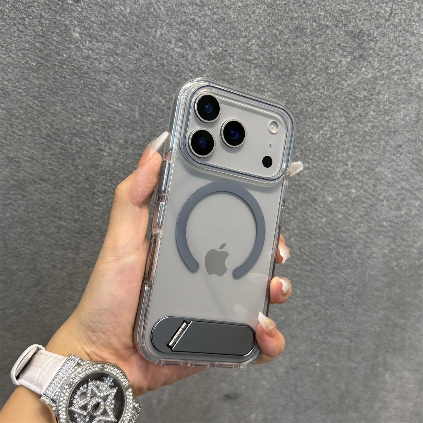 Transparent Magnetic Acrylic Case - sky-case