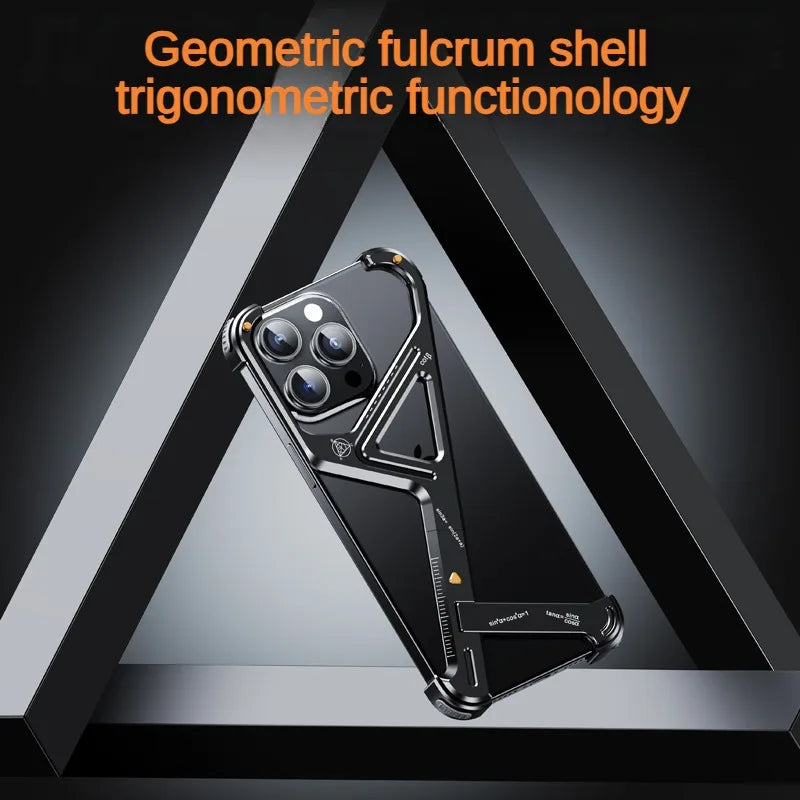 Luxury Aluminum Stand Phone Cover - sky-case