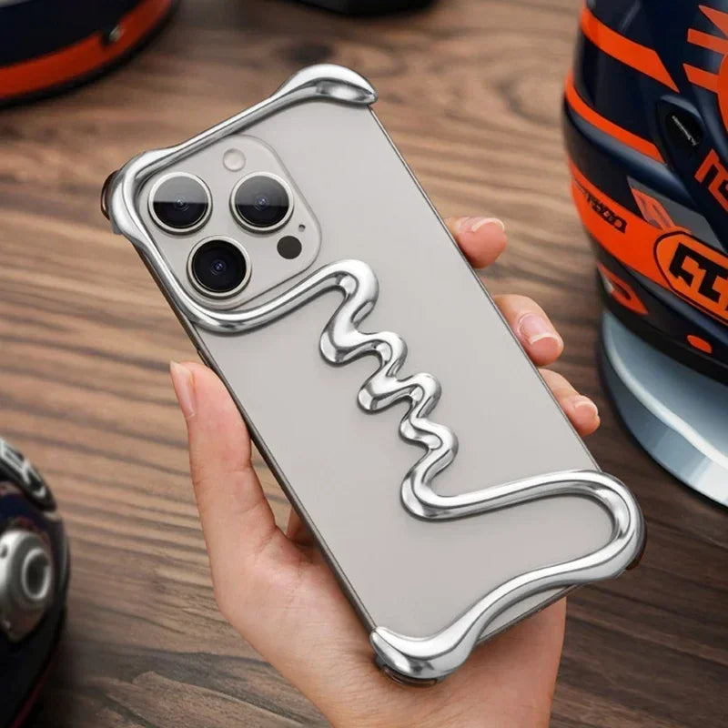 Metal Bezel-Less Phone Cover