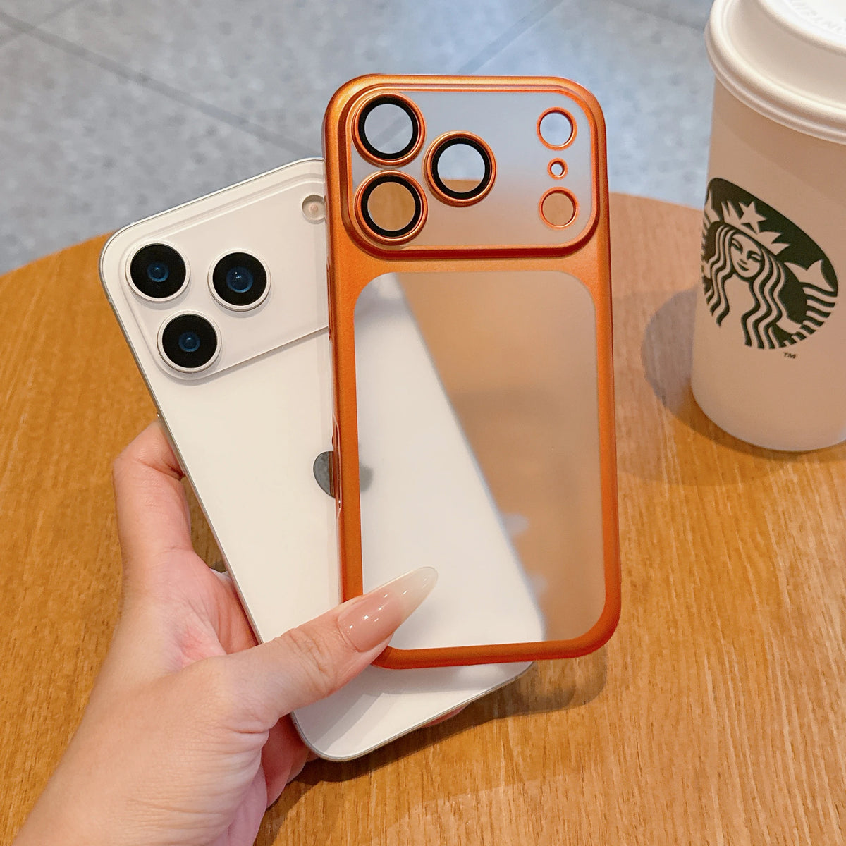 Plated Frame & Drop-Resistant Case - sky-case