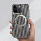 Carbon Fiber Soft Rubber Magsafe Cover - sky-case