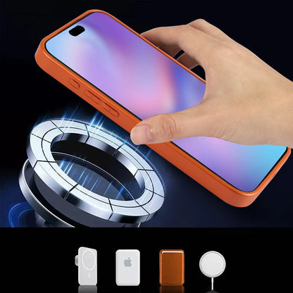 Luxury Carbon Fiber Magnetic Charging Case - sky-case