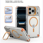 Magnetic Clear Stand Case for iPhone 17 Pro Max 17 Pro 17 Air - sky-case