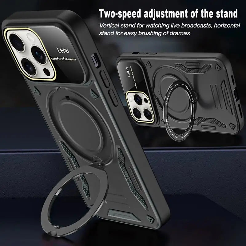 Magsafe Rotate Finger Ring Stand Cover - sky-case