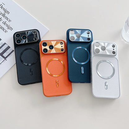 Luxury Carbon Fiber Magnetic Charging Case - sky-case