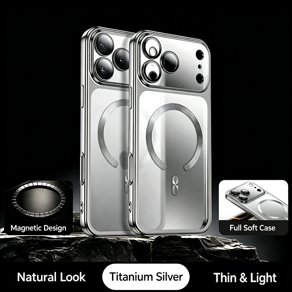LuxePlating™ MagSafe Crystal Cover