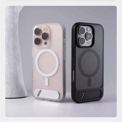 Invisible Magnetic Matte Kickstand Case - sky-case