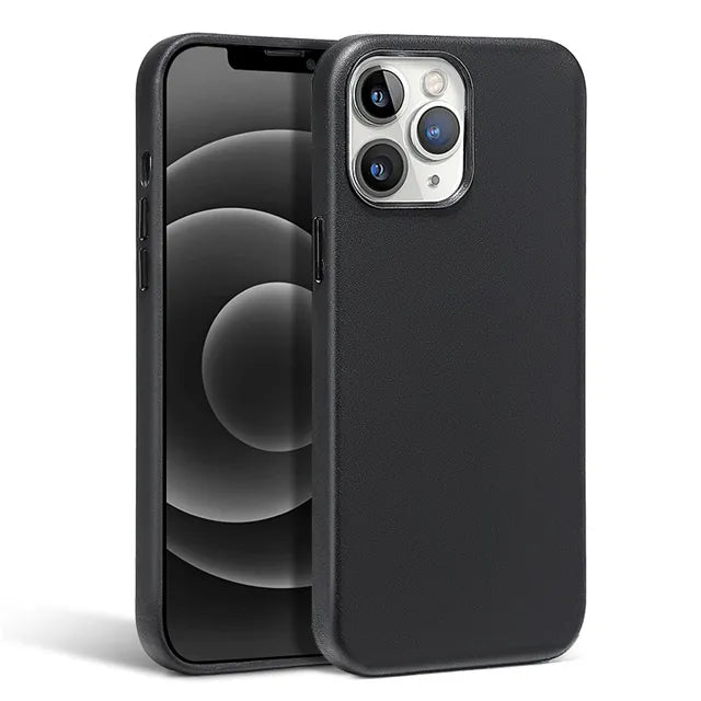 Luxury Leather Magnetic Compatible with Magsafe Case for All iPhone - sky-case