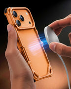 Premium metal case with an ultra-slim frame for all iPhone 17 models - sky-case