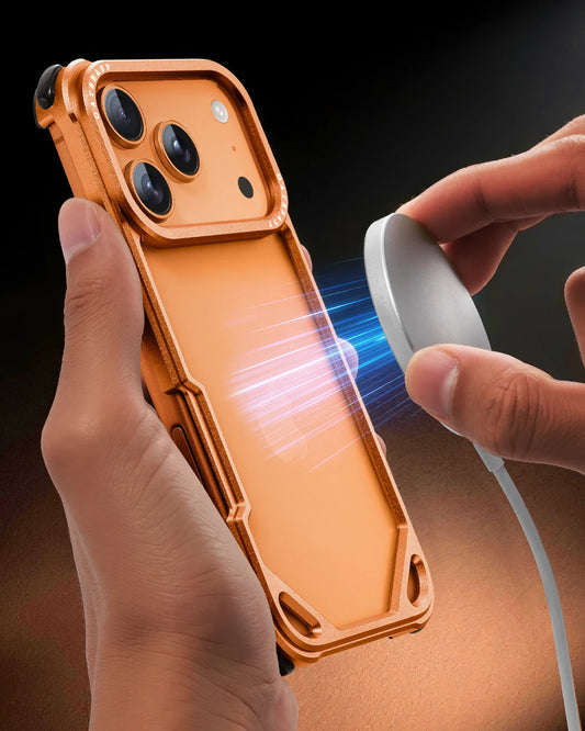 Premium metal case with an ultra-slim frame for all iPhone 17 models - sky-case