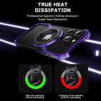 Rotating Stand Aluminum Metal Frameless Cover - sky-case