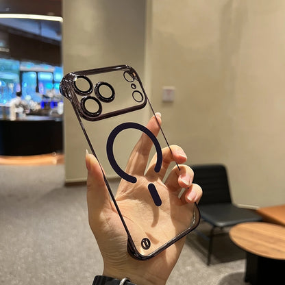 Ultra-Slim Plated Frameless MagSafe Cover