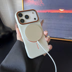 Luxury Leather Magnetic Case with Polished Lychee Pattern - sky-case