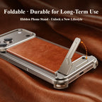 Luxury Oatsbasf Frameless Leather Magnetic Case - sky-case