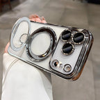 Luxury Plating MagSafe Magnetic Bracket Case - sky-case