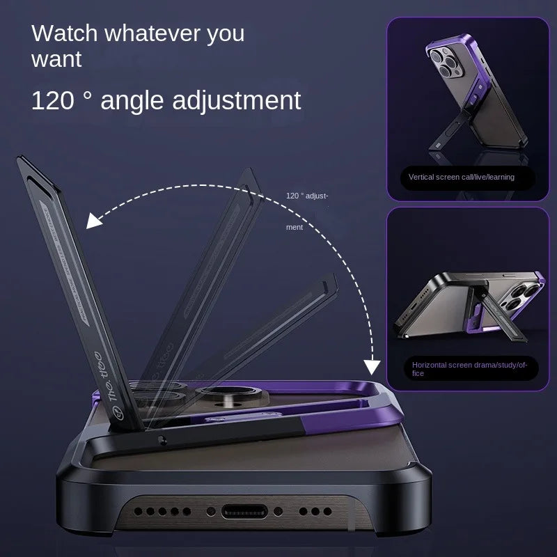 Aluminum Stand Phone Cover - sky-case