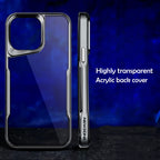 Luxury High Transparent Plating Soft Phone Cover For iPhone 15 Pro Max - sky-case